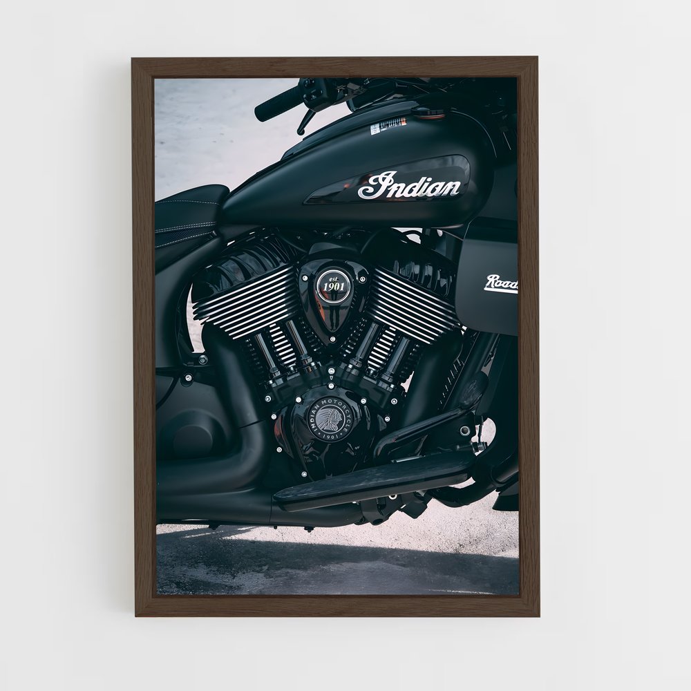 Poster magnifique moto indienne – affiche Indian Motorcycle (vue 5)